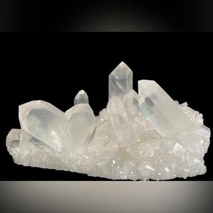 Crystal cluster - RARE Japan law twin Quartz formation